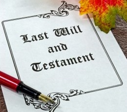 Last will and testament